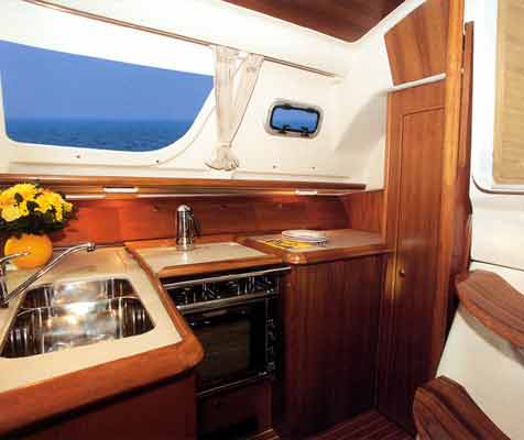 Jeaneau Sun Odyssey 40 Galley